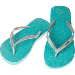 SINNER Padank Unisex - Maat 31 - Slippers - Turqoise/Zilver