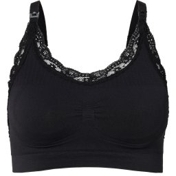 Noppies - Maat M/L - Beha Seamless nursing bra lace Zwangerschap
