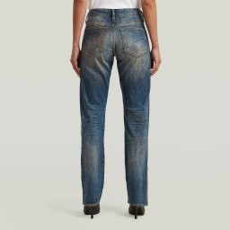 RR Straight Selvedge Jeans - Donkerblauw - Dames