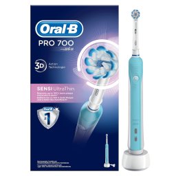 Oral B PRO 700 Sensi Clean Tandenborstel Wit