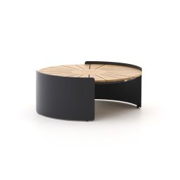 + 15% kassakorting | Bellagio Porcari lounge tuintafel ø90cm (h:35cm) - Laagste prijsgarantie!