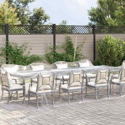 vidaXL Doorzichtig zeildoek met zeilringen 4x10 m PVC