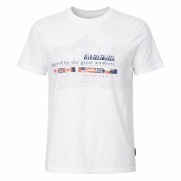 Napapijri S-Turin bright white - T-shirt M