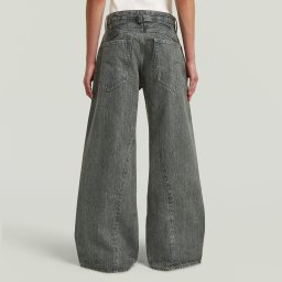 Helyx Cinch Wide Jeans - Groen - Dames