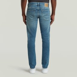 3301 Slim Jeans - Midden blauw - Heren
