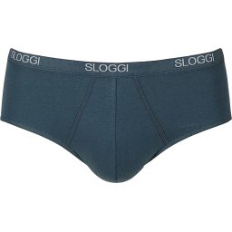 sloggi Maat S men Basic Heren Midi slip - Night Blue