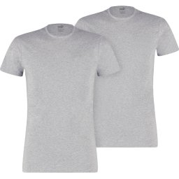 Puma Maat M Set van 2 Basic Crew T-shirts Heren herenondershirt met ronde hals