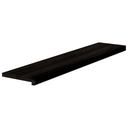 vidaXL Traptreden 16 st 120x30x2 cm massief eikenhout bruin-zwart
