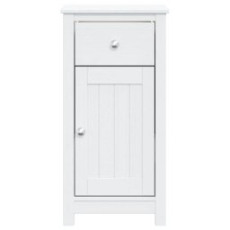 vidaXL Badkamerkast BERG 40x34x80 cm massief grenenhout wit