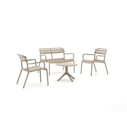 + 15% kassakorting | Forza Vico/Rieti ø60 stoel-bank loungeset 4-delig - Laagste prijsgarantie!