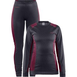 Craft - Maat M - Core Dry Baselayer Thermoset Dames - Asphalt/Peak