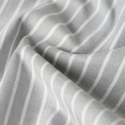 New Straight Hem Overhemd - Grijs - Heren