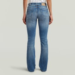 Midge Bootcut Jeans - Midden blauw - Dames