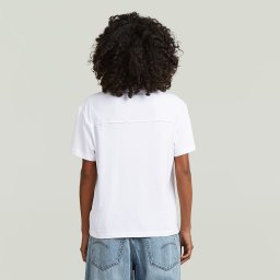 Seam T-Shirt - Wit - Dames