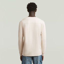 Tweeter Longsleeve T-shirt - Wit - Heren