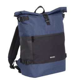 New Rebels ® Solar - Rolltop - Rugzak - Shadow Blue - 20L - Backpack - Waterafstotend - Rugtas