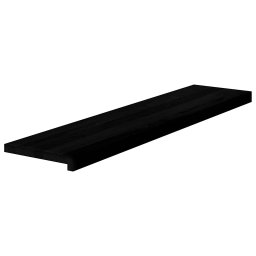 vidaXL Traptreden 20 st 110x30x2 cm massief eikenhout bruin-zwart