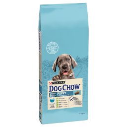 14 kg Dog Chow Puppy Large Breed Kalkoen Hondenvoer