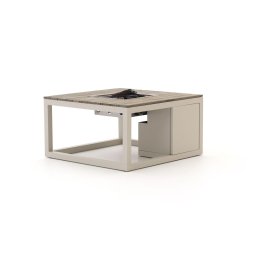 + 15% kassakorting | Cosiraw lounge vuurtafel 100x100x55cm - Laagste prijsgarantie!