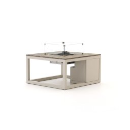 + 15% kassakorting | Cosiraw lounge vuurtafel 100x100x55cm - Laagste prijsgarantie!