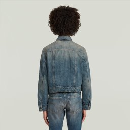 Shrunken Boxy Jack - Donkerblauw - Dames