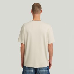 Script T-Shirt - Wit - Heren