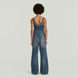 Bustier 3D Jumpsuit - Donkerblauw - Dames