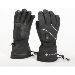 Verwarmde leren handschoenen 3 warmtestanden