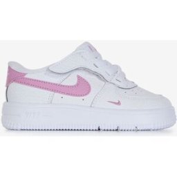 Schoenen Nike Air Force 1 Low Cf Mini Swoosh- Baby Wit/roze Unisex 21