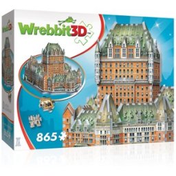 Wrebbit 3D Puzzle - Chateau Frontenac (865 stukjes)