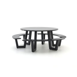 + 15% kassakorting | Bellagio Cavoli picknicktafel ø150cm - Laagste prijsgarantie!