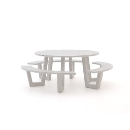 + 15% kassakorting | Bellagio Cavoli picknicktafel ø150cm - Laagste prijsgarantie!