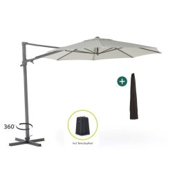Shadowline Francisco zweefparasol ø330cm - Laagste prijsgarantie!