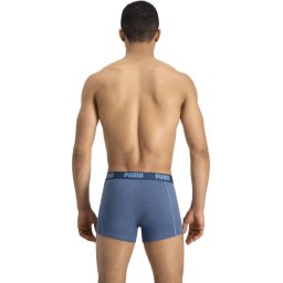 PUMA - Maat XL - Boxershort Heren PUMA BASIC BOXER 2-pack - True Blue