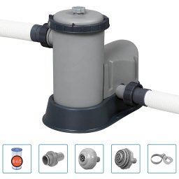 Bestway Zwembad Power Steel bovengronds ovaal 549x274x122 cm