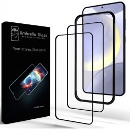 Umbrella Glass Screenprotector - Geschikt voor - 5x Strong Glass clear - 2.5D full cover