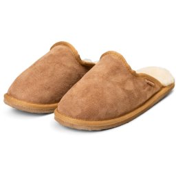 Shepherd of Sweden - maat 44 - Terry slippers Unisex Sloffen - Bruin