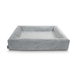 BIA BED RIB OVERTREK HONDENMAND GRIJS BIA-70 85X70X15 CM