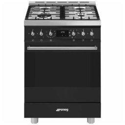 Smeg C6GMMBNLK2 Gasfornuis Zwart