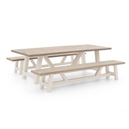 + 15% kassakorting | Bellagio Bresimo 260cm picknickset 3-delig - Laagste prijsgarantie!