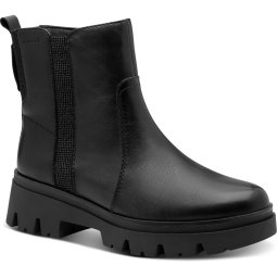 Tamaris - maat 37 - Comfort Essentials Dames Laarzen - Zwart nappa