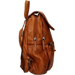 DSTRCT Harrington Road Leren Rugtas - Cognac