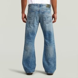 Triple A Bootcut Jeans - Midden blauw - Heren
