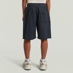 Basic Coll Short voor jongens - Donkerblauw - jongens
