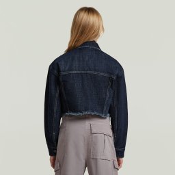 Cropped Denim Jack voor meisjes - Lichtblauw - meisjes