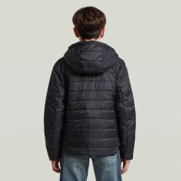 Foundation Padded Hooded Liner Jack voor jongens - Zwart - jongens