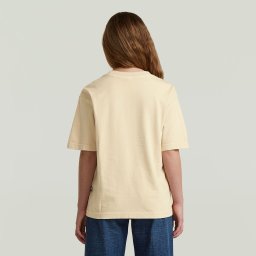 Oversized Top voor meisjes - Beige - meisjes