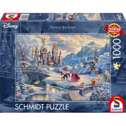 Disney - Beauty and the Beast Winter Puzzel (1000 stukjes)