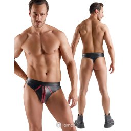 * SVENJOYMENT Wetlook String Met Rits Heren, SJ2111772