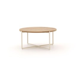 + 15% kassakorting | Apple Bee Condor lounge tuintafel ø 94cm (h: 44) - Laagste prijsgarantie!